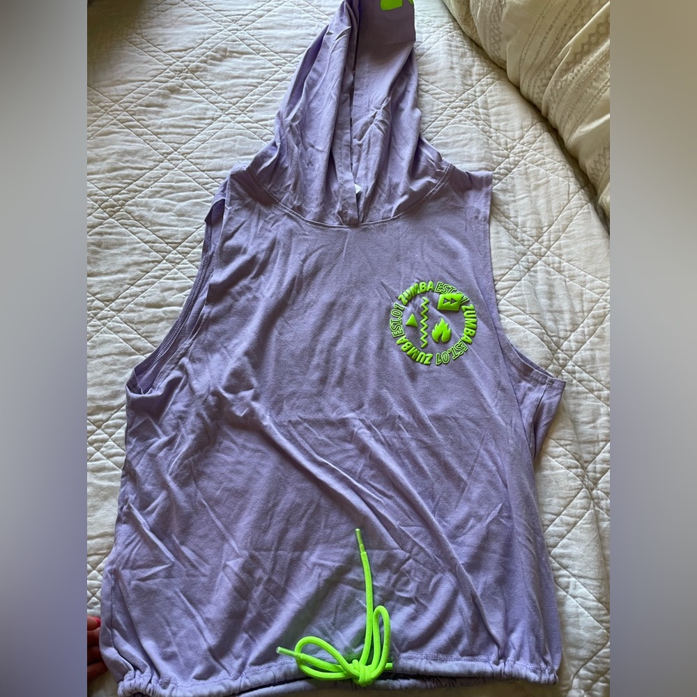 Beautiful drawstring Zumba top